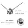 DIY кварцевые часы модные часы гостиная украшения дома часы акриловые зеркальные наклейки украсят большой сад настенный декор