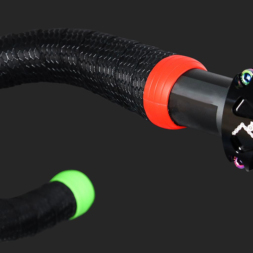 2 шт., фиксирующие кольца для руля шоссейного велосипеда, силиконовые эластичные крепежные кольца, втулка, кольца для захвата велосипедной ручки, втулка