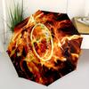 1pc The Lord of the Rings Automatic Opening/closing Umbrella, Foldable Sunshade, Perfect Gift for Friends, Durable Plastic Handle yy250808068