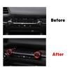 ANFOKAS Mazda 3 6 CX-5 CX-30 CX-50 Accessories Car Center Console AC Knob Cover