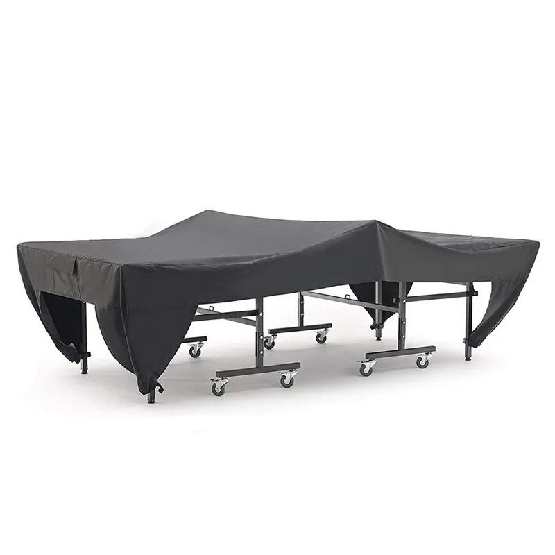 Oxford Cloth Table Tennis Cover Indoor Outdoor Waterproof Dustproof Table Tennis Table Cover with Cloth Dust Cover 210/420D