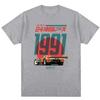 Fashion Women T-Shirt Japanese 787B Anniversary 30th Le Mans Retro Fun