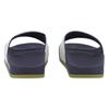 Boss Mens Stripe Leather Slides