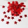 100Pcs Gold/Silver Stars for Christmas Party Decor Foam Fabric Stars DIY Scrapbook Cards Ornaments Embellishments Accessory