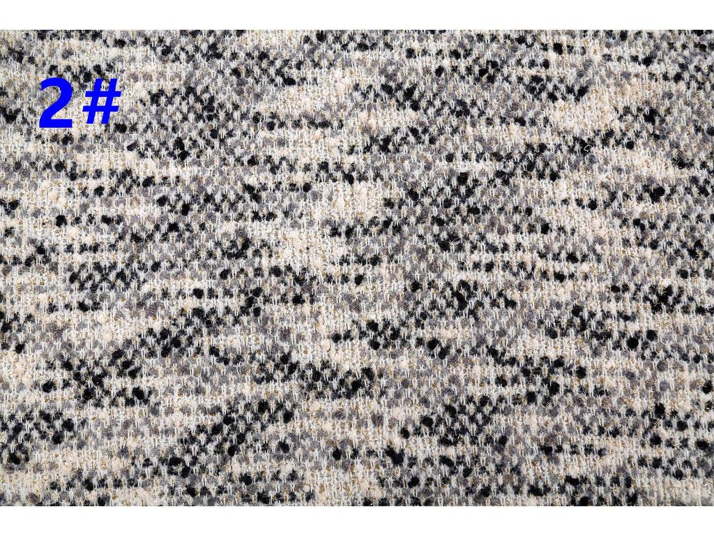 Толстая трикотажная ткань с рисунком гортензии, окрашенная иглой: 2024 Осень/Зима Цветной Маленький Аромат Стиль Ткань