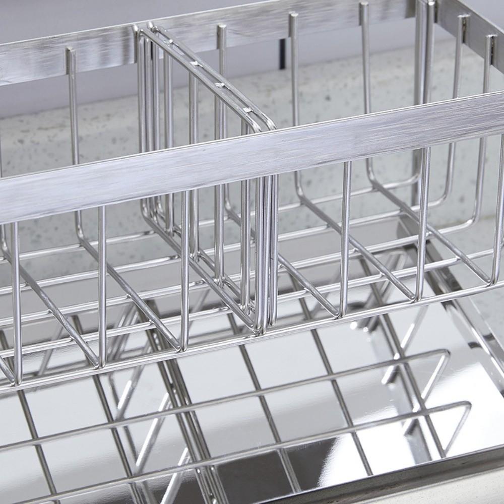 Stainless Steel Sponge Soap Holder Compact Kitchen Sink Organizer  Home