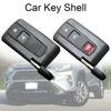 Uncut Blade Folding 2/3 Buttons Car Key Shell Car Key Cover Remote Smart Key Case Automotive Key