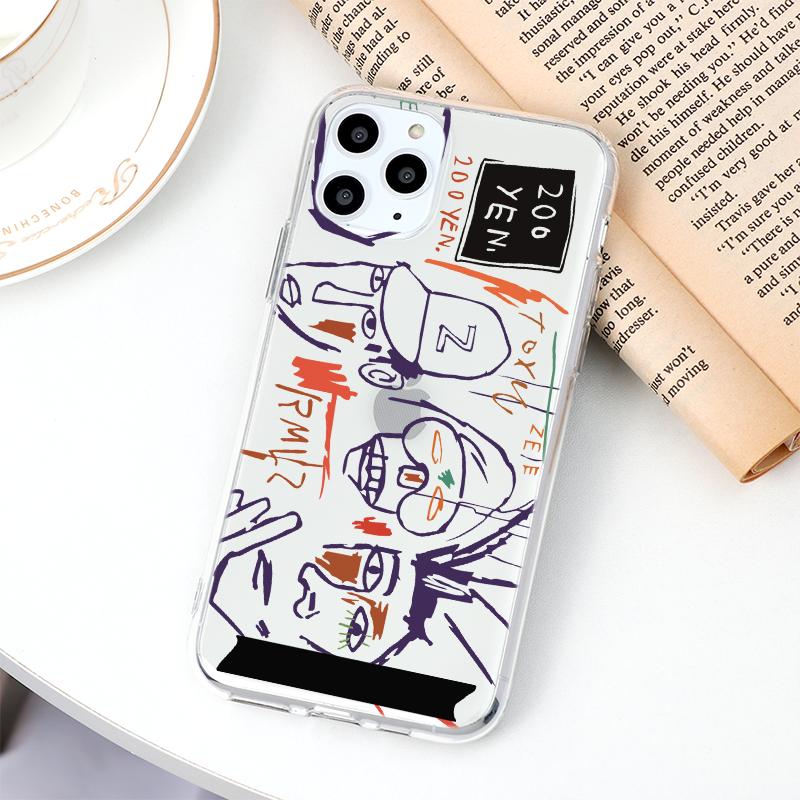 Чехол с рисунком в виде граффити и маслом для Xiaomi Mi 11 Note 10 10T Pro CC9e 9 SE Poco X3 NFC Redmi Note 10S 9T 9C NFC 7 5 8T Pro Cover