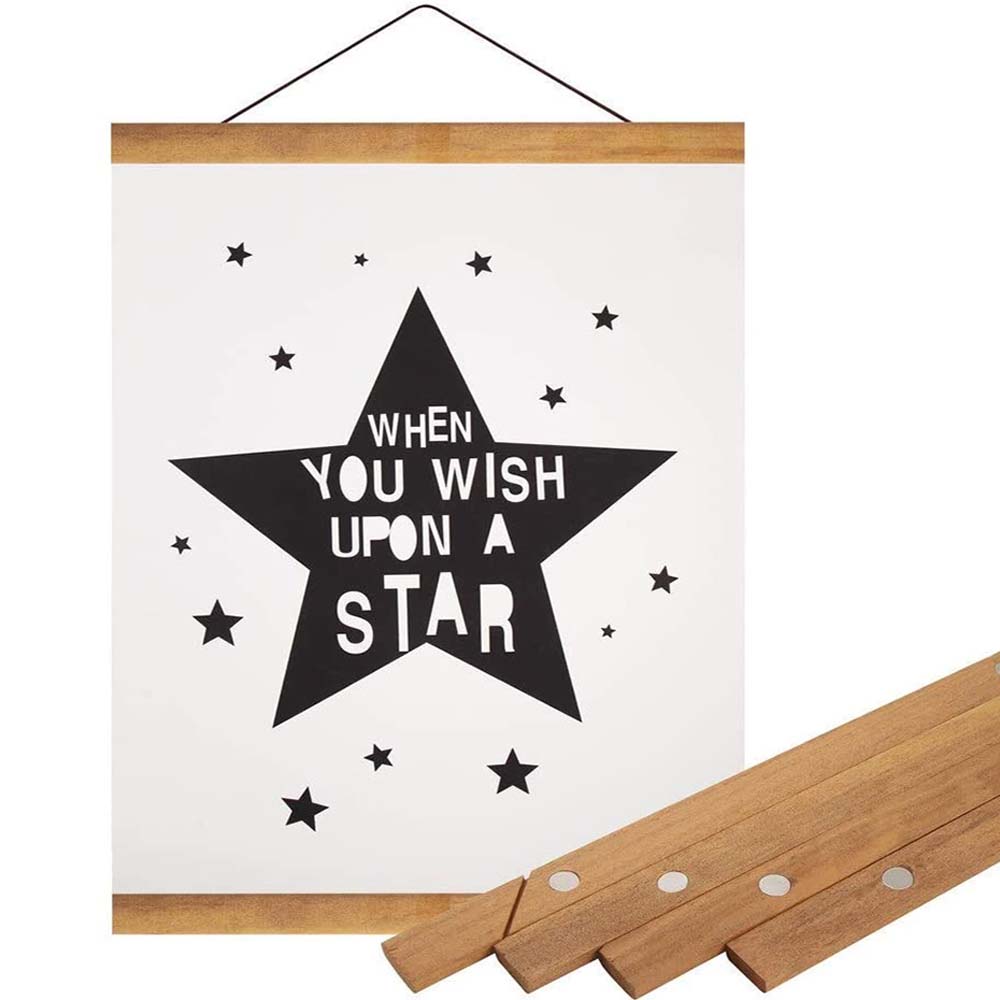 Print Magnetic Artwork Home Decor Wall Hanging Picture rack Painting Scroll Wall Art Poster Frame