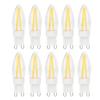 10Pcs G9 LED Bulb 3W Warm White Light Lamp Bi Pin Base Bulb Chandelier Lighting Accessories AC110V