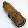 Телескоп из латуни с кожаным чехлом – длина 45,72 см, винтажный дизайн, отделка под античную латунь