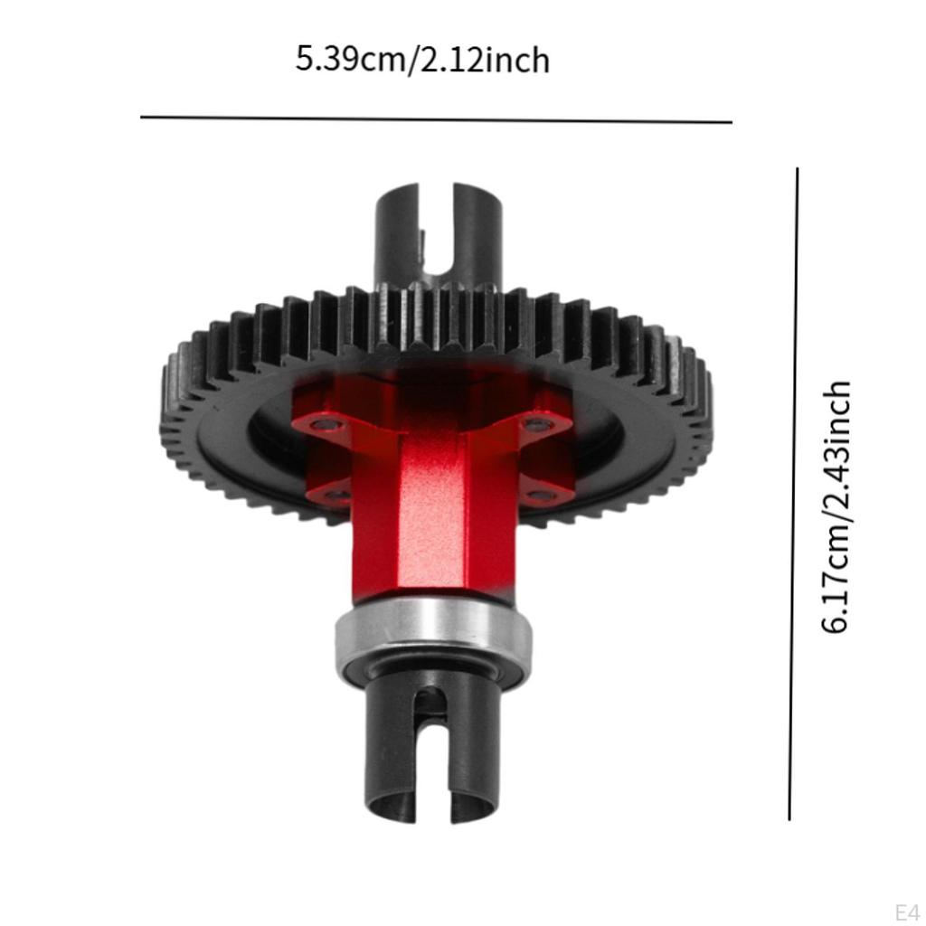 Metal Diff Gear Assembly for RC Car Middle Differential Replacement Parts 1:8 Scale