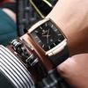 Boise Men's Watch Square Wrist Slim Metal Luxury Men's Watch 620,Korean Popular Watches