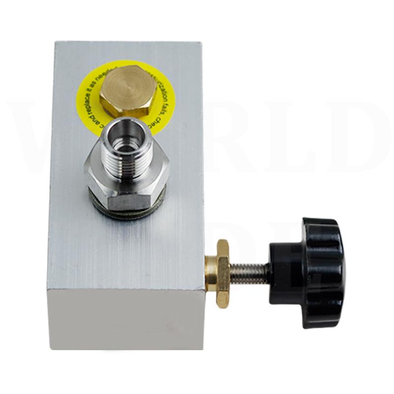 YONG HENG 0-300 бар 0-4500 PSI 0-30 МПа Насос Воздушного Компрессора Высокого Давления Аксессуар для Обслуживания Деталь Алюминиевый Блок Клапанов в Сборе