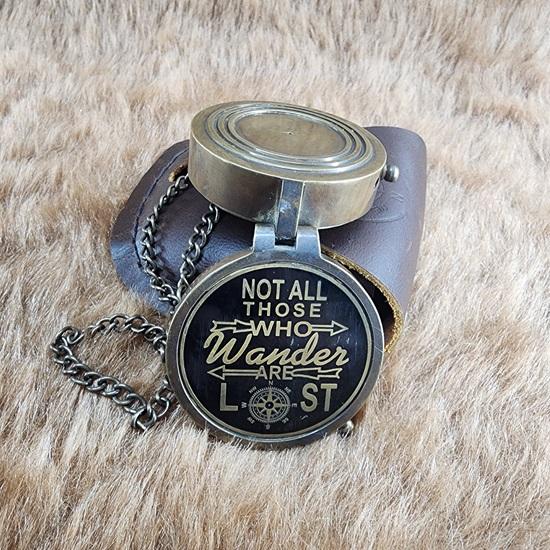 5.08 Cm Brass Compass Gifts For Men Brass Compass Birthday Gift Christmas Gifts For Him Engraved Not All Those Who