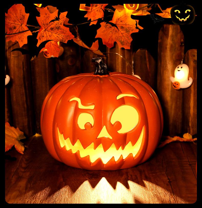 Светодиодный тыквенный фонарь Декор на Хэллоуин для вечеринок и мероприятий