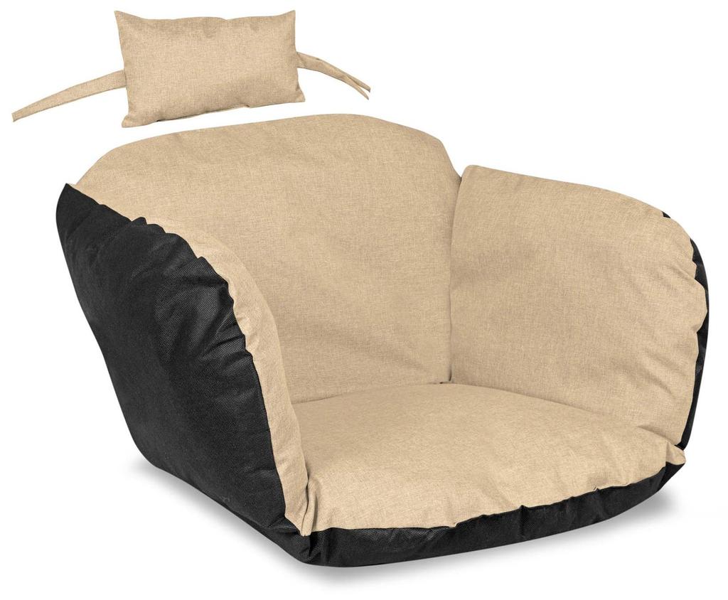 Garden Cushion 112x113 Cm for Hanging Chair Stork Nest Waterproof In 6 Colours