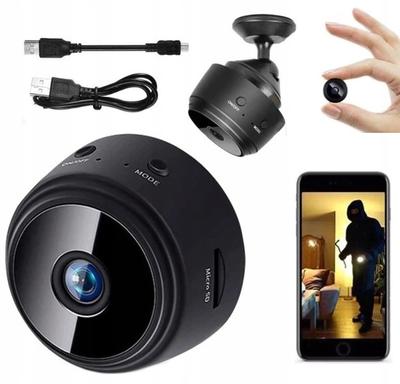 Мини-шпионская камера Full HD ИК-подключение Wi-Fi Детекция движения