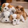 Cute Cute Dog Doll Plush Toy Puppy Dog Doll Children Soothing Rag Doll Girl Birthday Gift