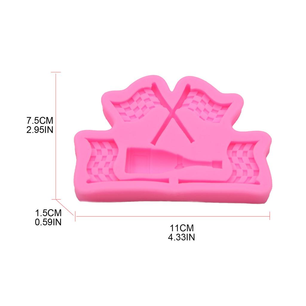 Трофей-бутылка, форма для сахарного торта, помадка, торт, пищевая силиконовая форма, инструменты для выпечки, форма для сахара, форма для шоколадной помадки