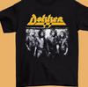 Вдохновленная группой Dokken 90-х, смешная черная, размеры от S до 4XL, хлопковая, унисекс, футболка, унисекс футболка