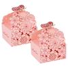 50Pcs Flower Butterfly Candy Boxes Wedding Favors Gift Chocolate Packing Box Bag Birthday Party Baby Shower Decor Supplies