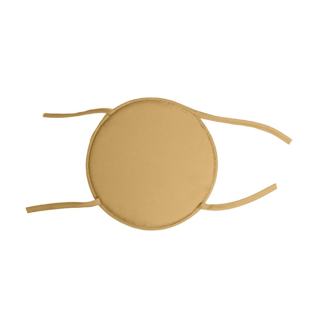 Цветная подушка для стула для использования в помещении/на открытом воздухе, круглая подушка, коврик для садовой террасы - диаметр 38 см, коврик для садовой мебели, круглый коврик для сидения в саду