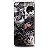 Чехол для телефона Sword Art Online SAO Кирито для Samsung S25, S24, S21, S22, S23, S30, Ultra, S20, Plus, Fe, Lite, Note, 10, 9, 5G Черный