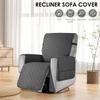 Anti-slip Recliner Chair Cover Waterproof Armchair Slipcovers Lazy Coushion With Pocket Elastic Strap Living Room Home