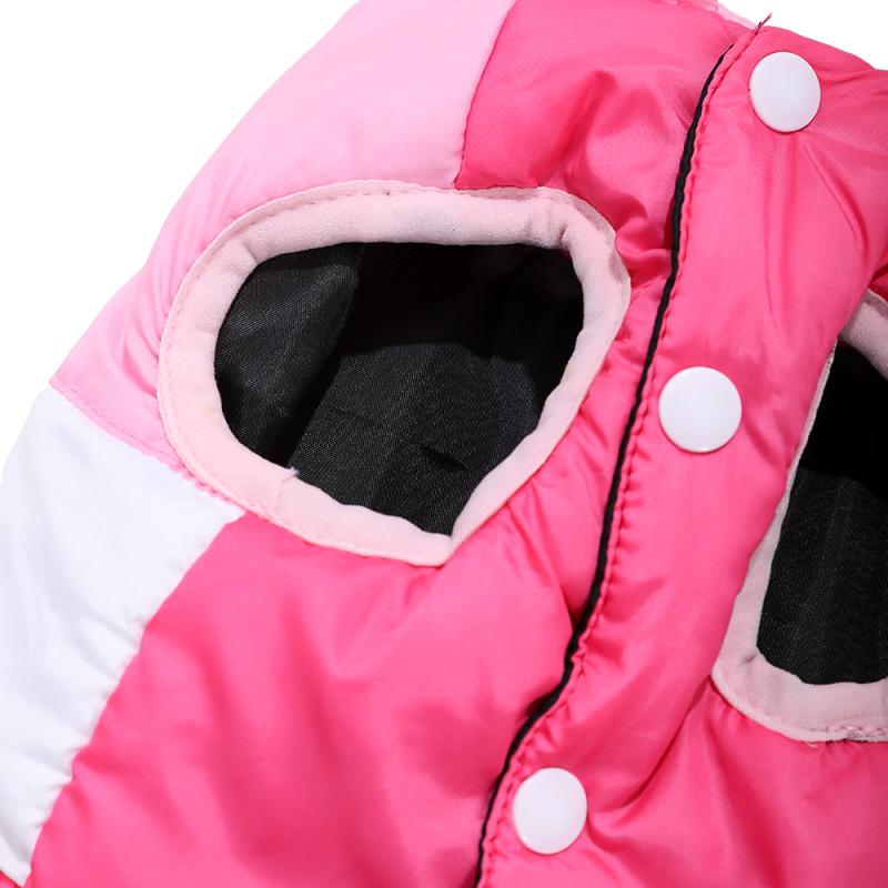 Warm Dog Jacket Outdoor Windproof Puppy Clothes For Small Medium Dogs Cats With D-ring Autumn Winter Pet Clothing Schnauzer French Bulldog Coat
