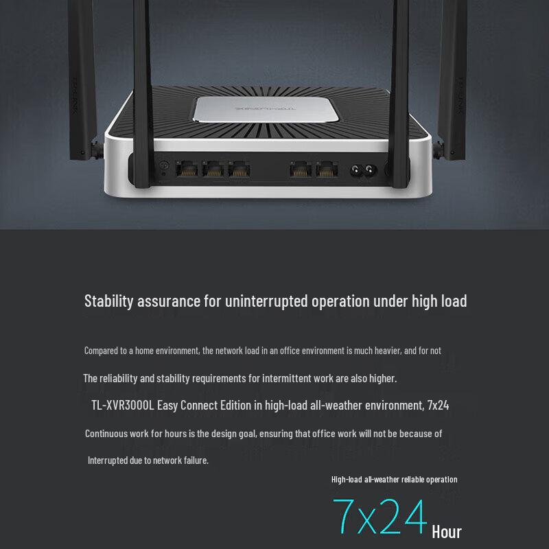 TP-Link WiFi 6 Dual-Band Gigabit Enterprise VPN Router (CN version)