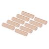 20Pcs Wooden Cards Stand Cylindrical Wood Photo Holder Table Top Display for Party Wedding Decoratio