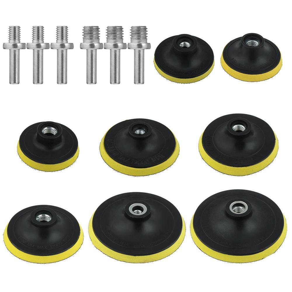 Abrasive Disks Sandpaper Self-adhesive Hook-Loop Plate Disco Soporte Pad Sanding Disc Backing Pad