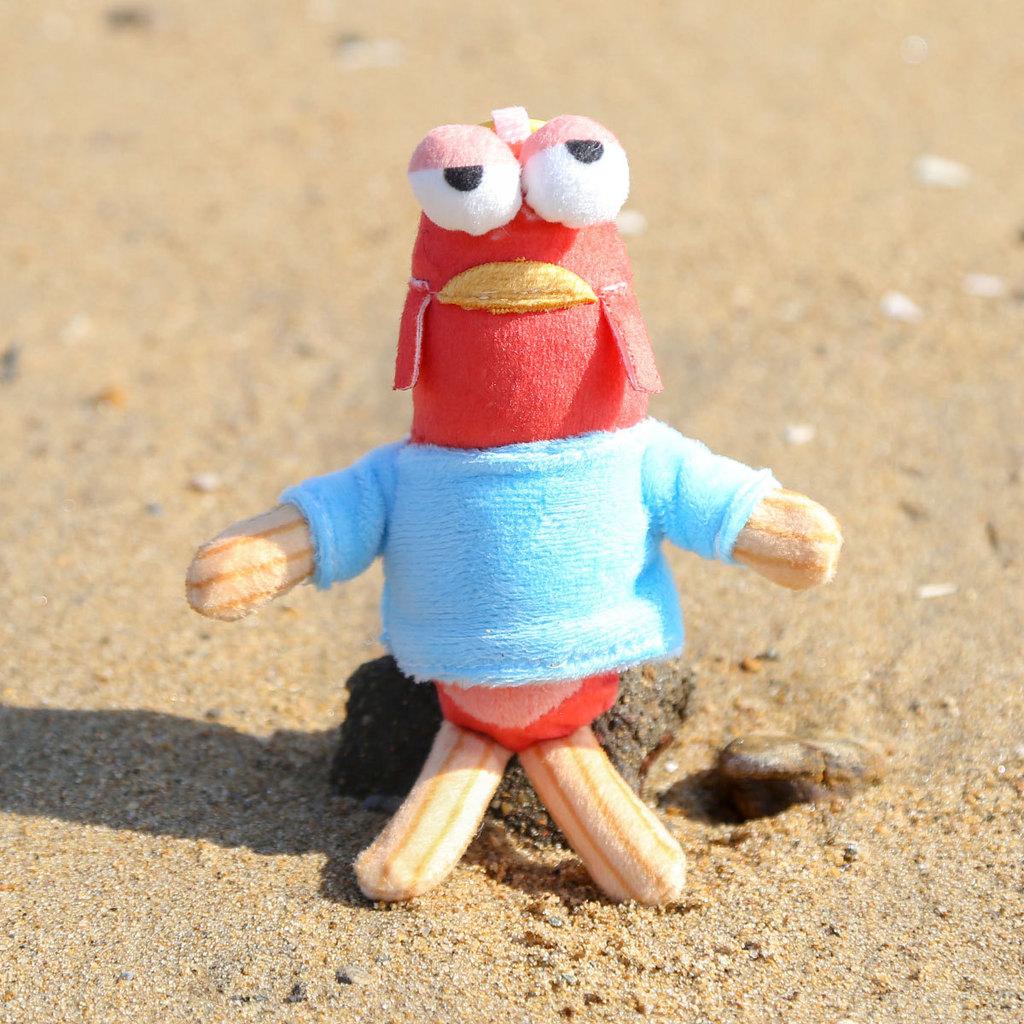 Spongebob Squarepants Bikini Bottom Plush Toy Keychain With Soft Cotton Filling For Kids And Collectors