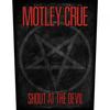 Патч Motley Crue Shout At The Devil Пентаграмма