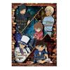 Tenyo In 500 Piece Flash Magic Jigsaw Puzzle Detective Conan Double Face X with Service Card Included [Made Japan] (35 49cm) T-500-618 Glue, Spatula,