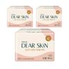 Dear Skin Air Embossed Ultra Slim Winged Sanitary Pads, Small Size, 18 Pads Per Pack × 3 Packs