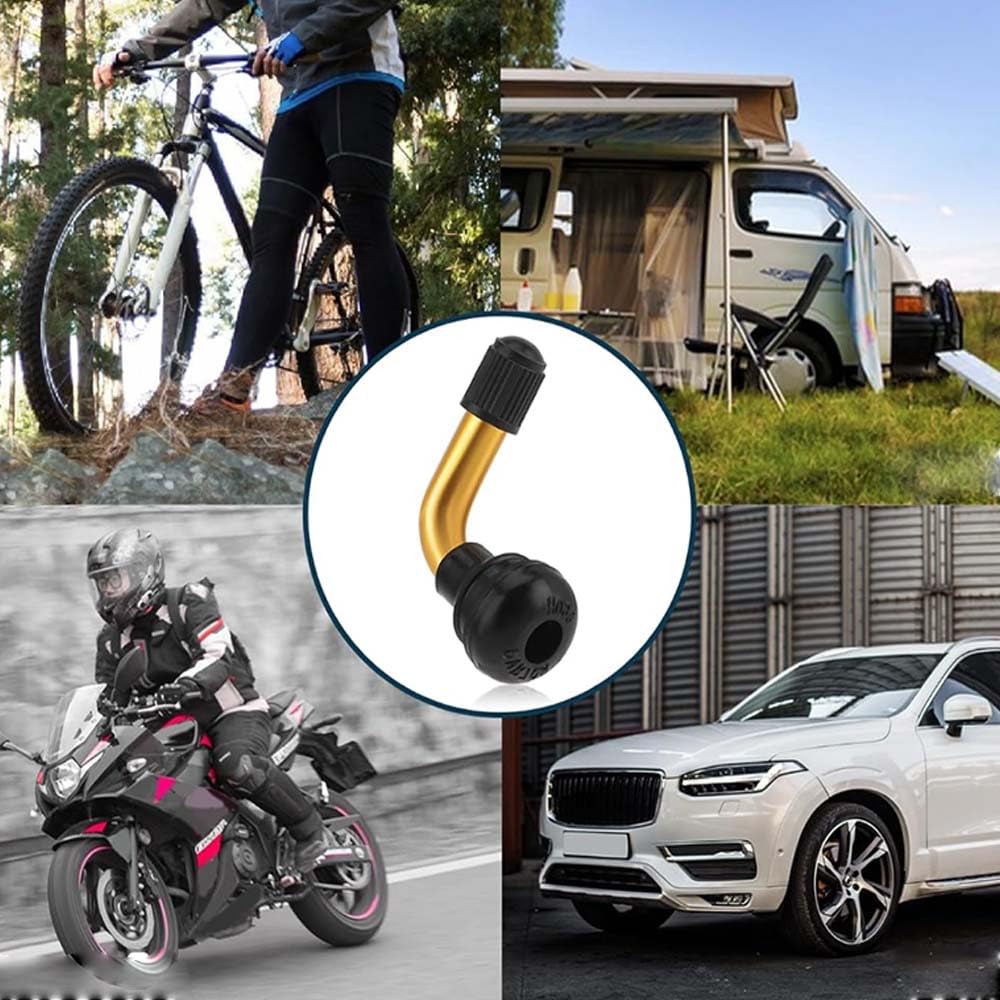 Tire Air Valve, L-Type, Valve Replacement, Tube-Wheel Valve, Parts, Tire Parts, Repair, Motorcycle Tire