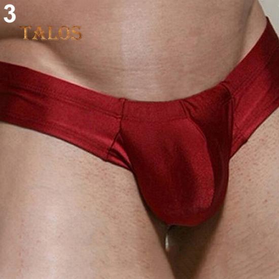 Мужские трусы TALOS с заниженной талией, U-образным дизайном и защитой от протеканий