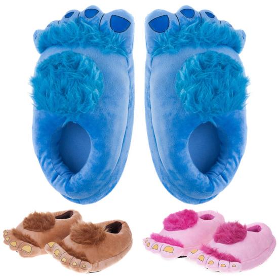 1 пара забавных нескользящих тапочек, отличные милые хлопковые тапочки с героями мультфильмов на большую ногу