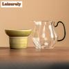 Yaozhou Kiln Celadon Tea Pitcher Ancient Tea Leakage Filter Tea-separating Cha Hai Household Justice Cup Cha Craft Accessories