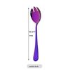 1Pcs Silver Salad Fork Dinnerware Set Colorful Cutlery Stainless Steel Set Mirror Silverware Set Service Unique Fork Tableware