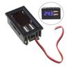 8V-40V LED Digital Voltmeter Battery Gauge Car Motocross Meter Tester Panel Auto Marine Motorcycle