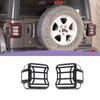Taillights Covers Rear Lamp Housing ABS Tail Light Decoration Cover Sticker For Jeep Wrangler JL 2018-2023 Exterior Accessoriess