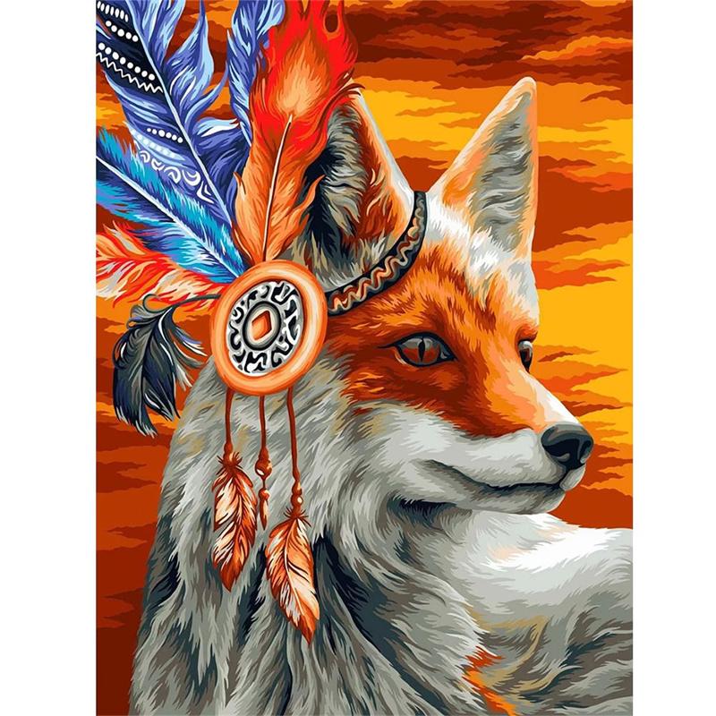 DIY алмазная живопись животное набор для вышивки крестом мозаика искусство алмазная живопись полный круг/квадратный алмаз украшение дома