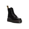 Dr. Martens Jadon 2 Hardware Buttero Leather Platform Boot Black Unisex Sneakers 30932001