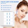 40-120PCS V-Shape Face Wrinkle Sagging Skin Adhesive Tape Lifting Face Stickers Invisible Transparent Thin Face Patche Lift Tool
