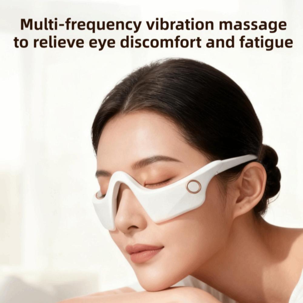 USB Rechargeable 3D Eye Massager 3 Modes Eye Massage Beauty Machine for Dark Circles