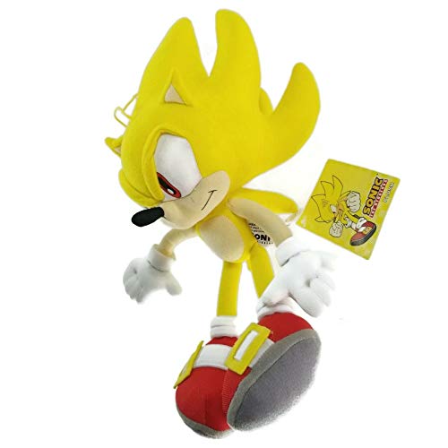 Sonic The Hedgehog Great Eastern GE-8958 Плюшевая игрушка Супер Соник 12 дюймов