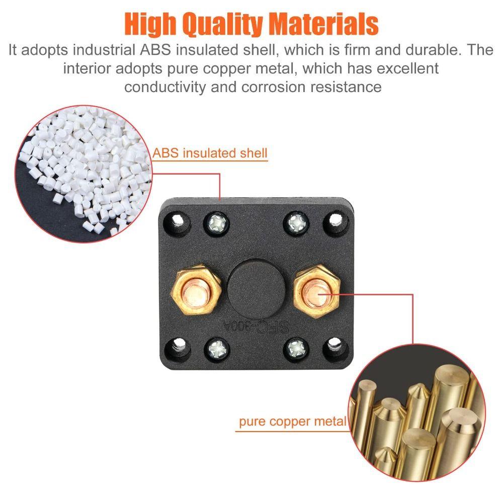 Высококачественный главный выключатель аккумулятора автомобиля, безопасный выключатель, поворотный выключатель питания для грузовика